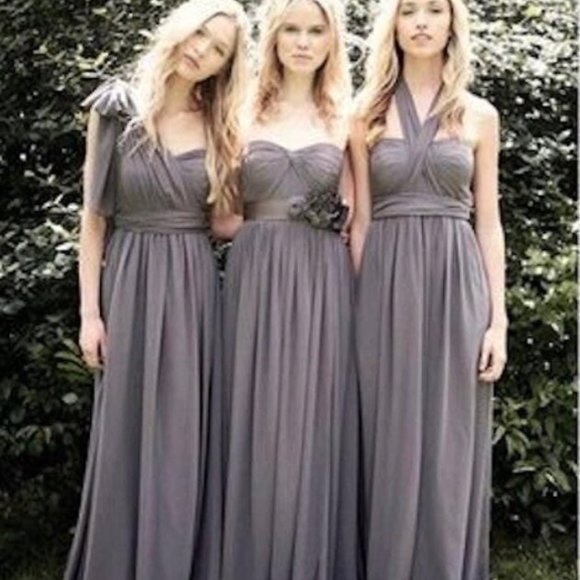 Jenny Yoo Aidan Convertible Chiffon Dress - Picture 1 of 4